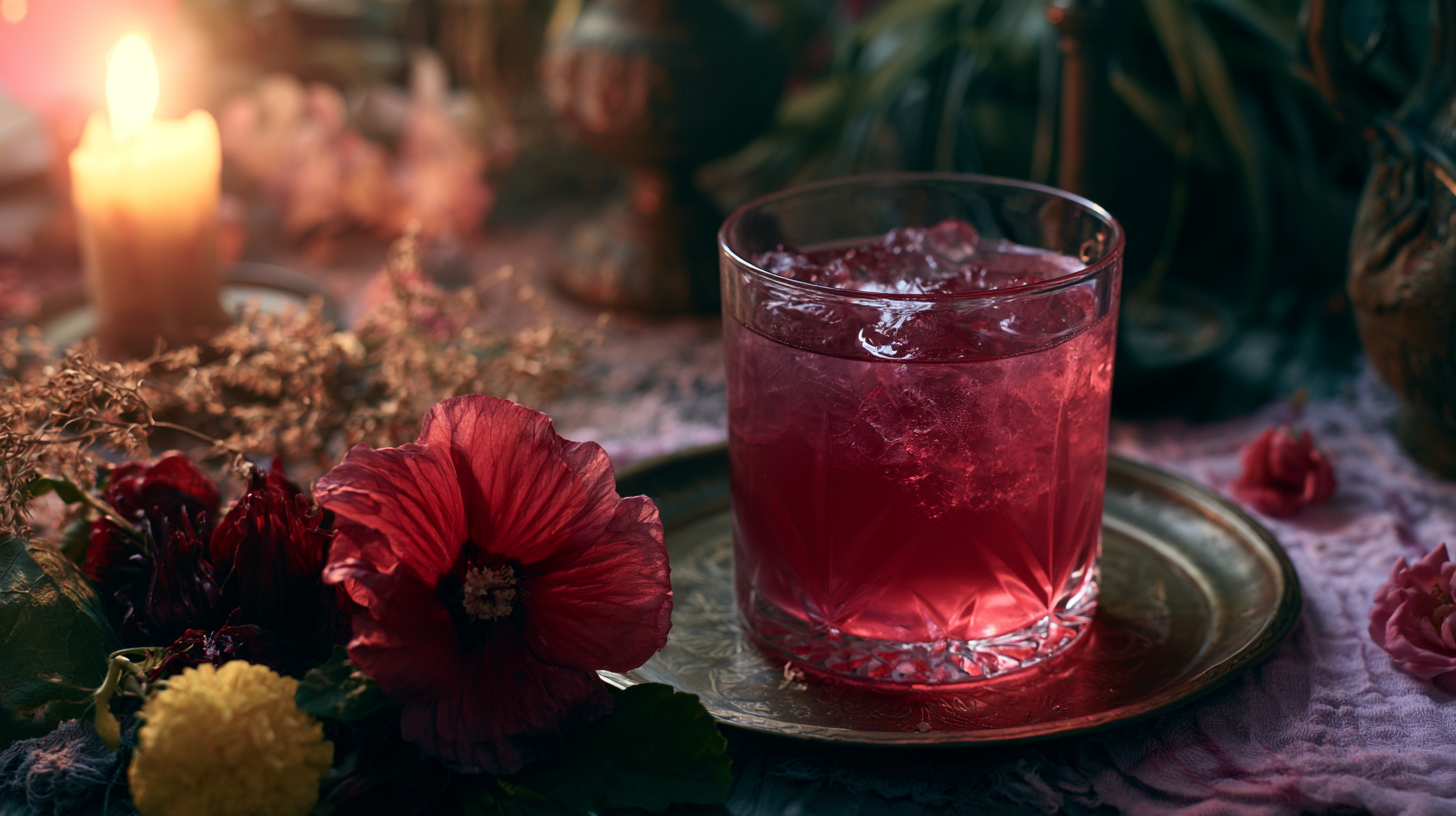 summer solstice ritual. summer solstice tea recipe. hibiscus. summer infusion. summer solstice celebration.